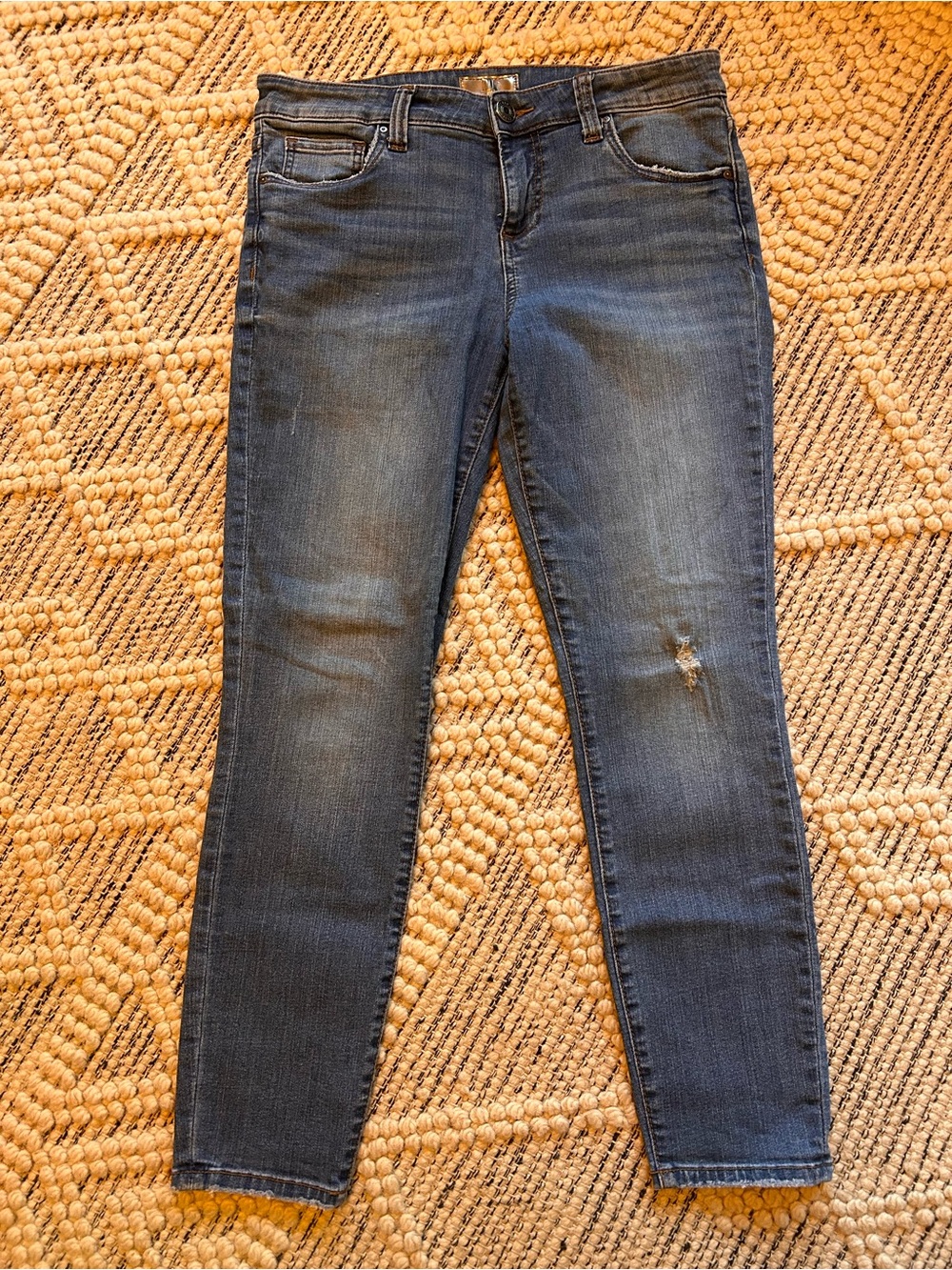 Kut from the Kloth Connie FabAb Ankle Skinny Jeans Sz 8